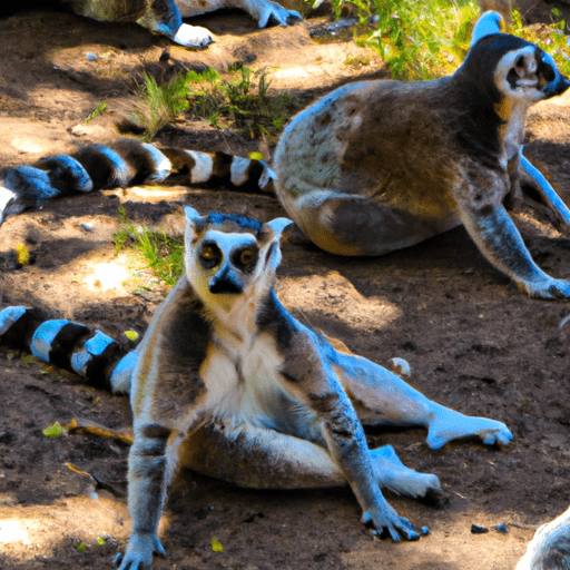 Lemurs Roaming Free
