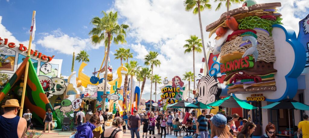Theme-park thrills in Orlando, USA

