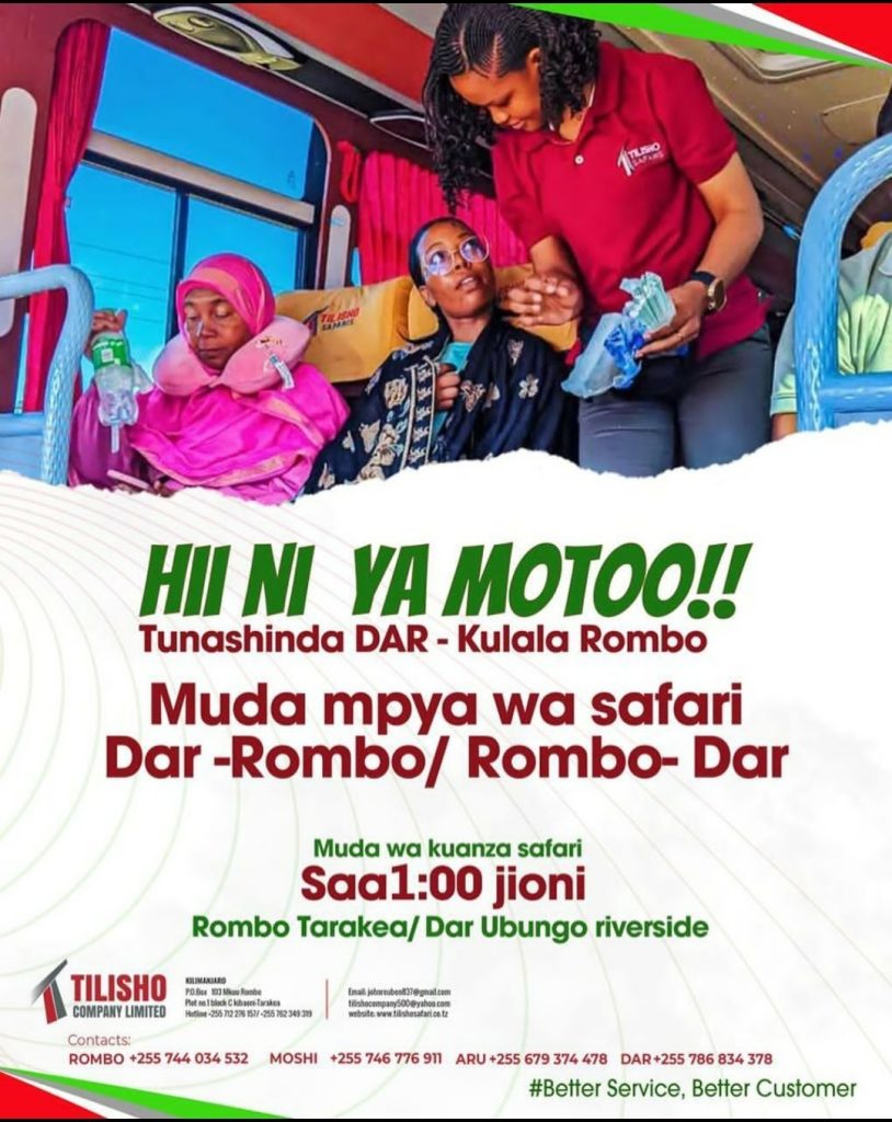 Tilisho Safari Bus root ya Usiku