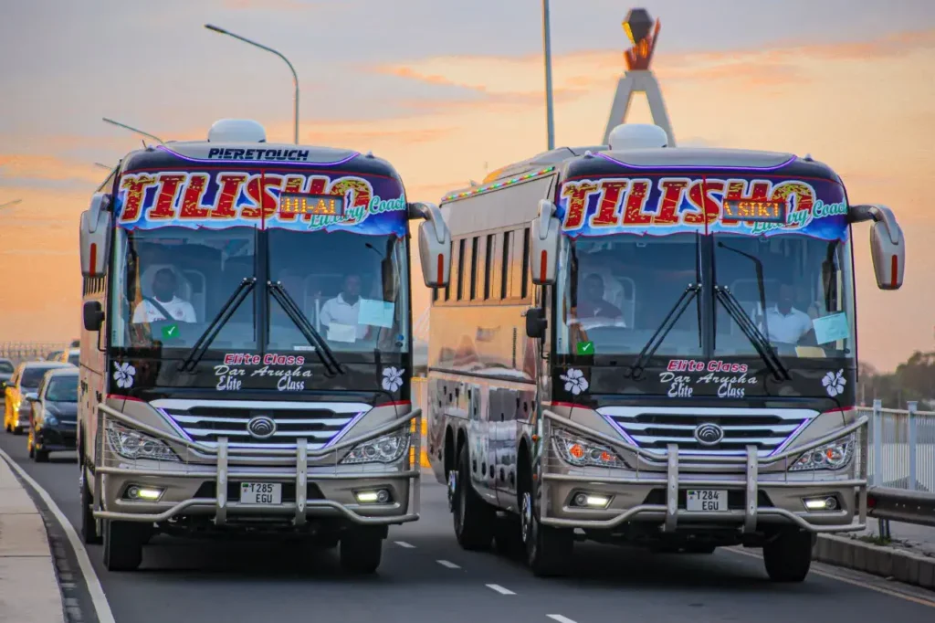 B One Coach Bus Tilisho Safari